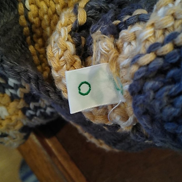 Vintage Henry Grethel Chunky Hand Knit Sweater L - Picture 7 of 8